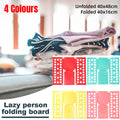 Lazy Folding Clothes Board Compact Laundry Folding Storage Clothes Organizer - Red