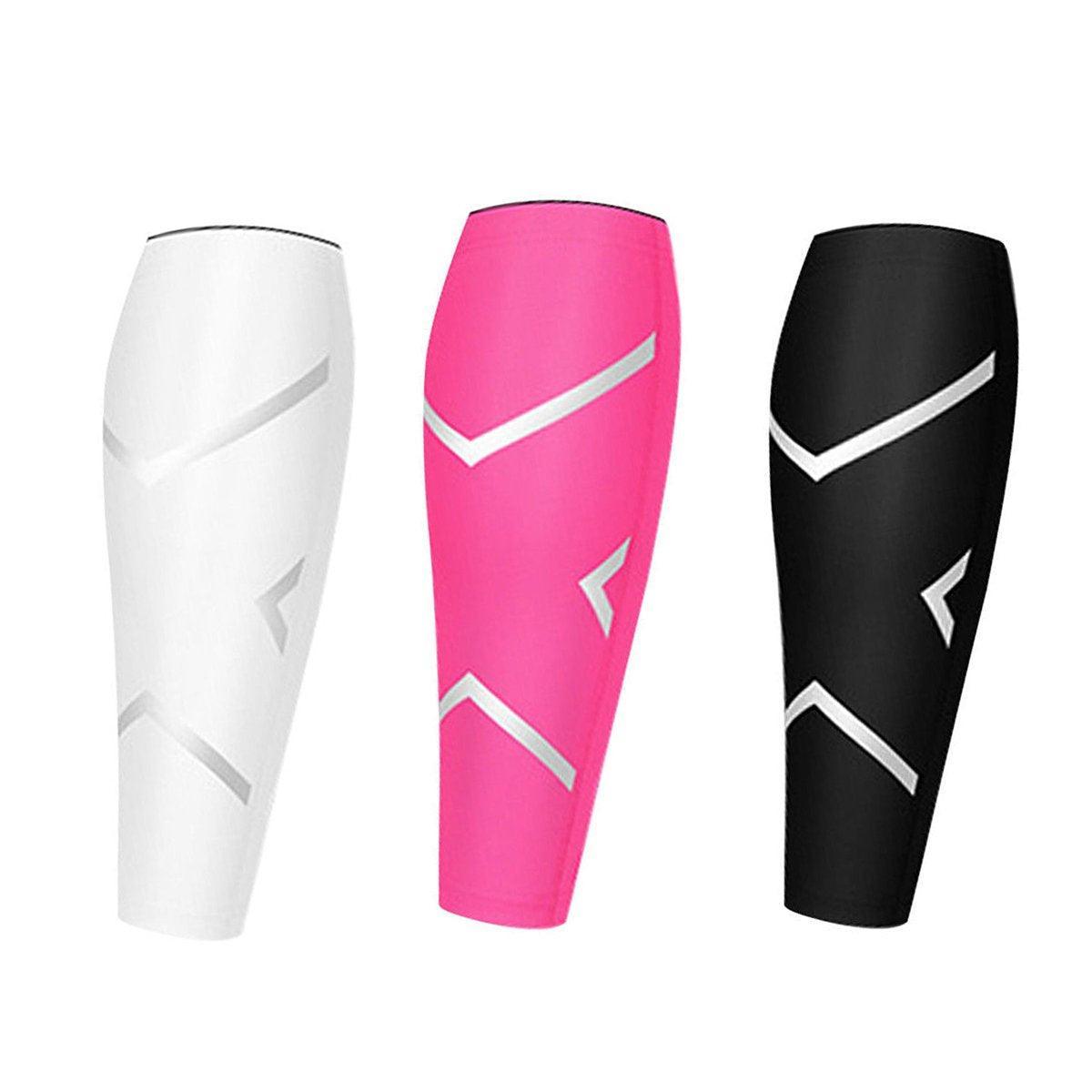 1 Unit Breathable Sports Shin Guards Knee Pads for Cycling Running Football Basketball - Pink / M