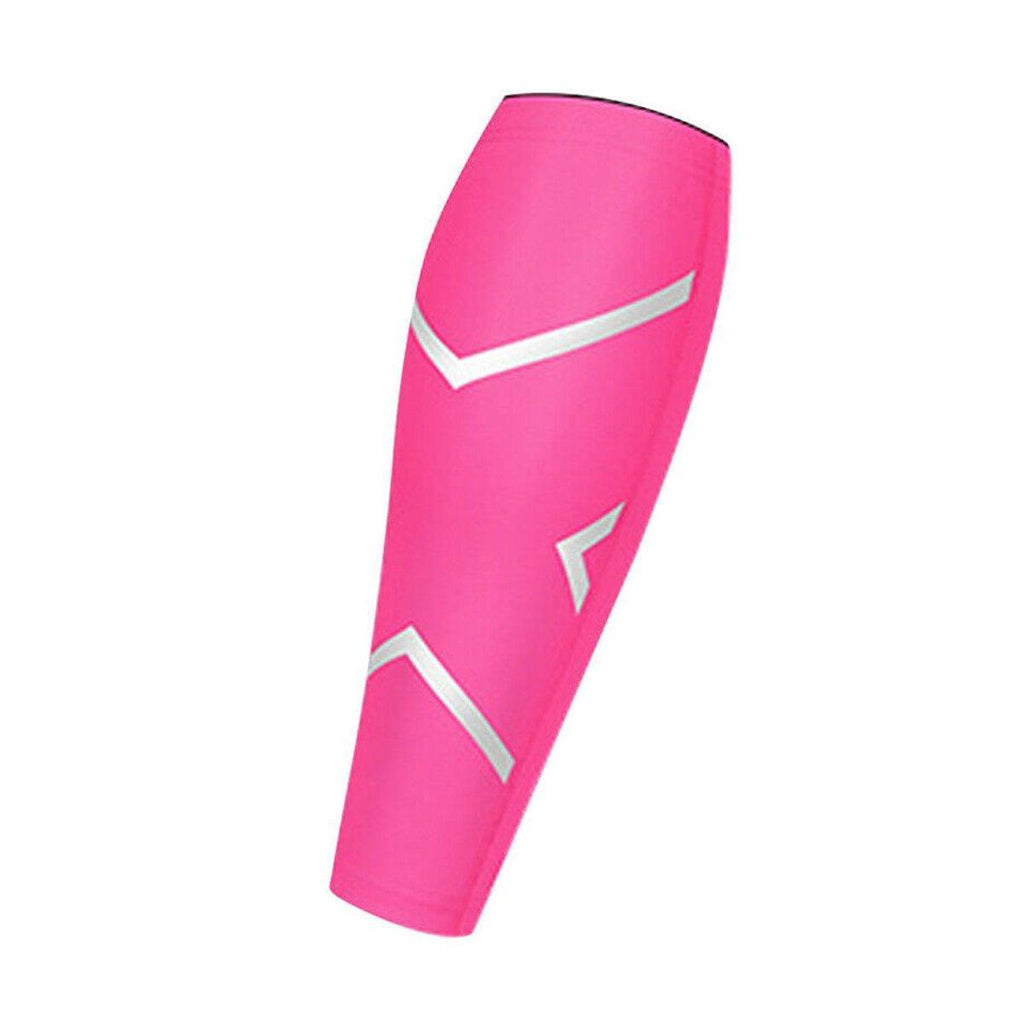 1 Unit Breathable Sports Shin Guards Knee Pads for Cycling Running Football Basketball - White / L