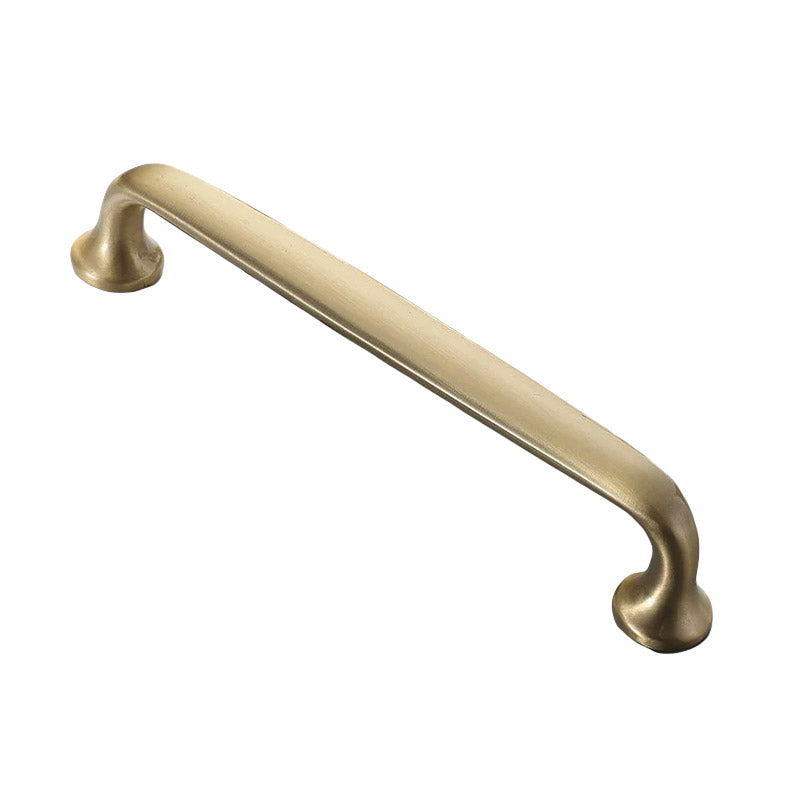 Nordic Gold Cabinet Handle Simple Light Luxury Drawer Door Pull Wardrobe Handle - Round-35mm