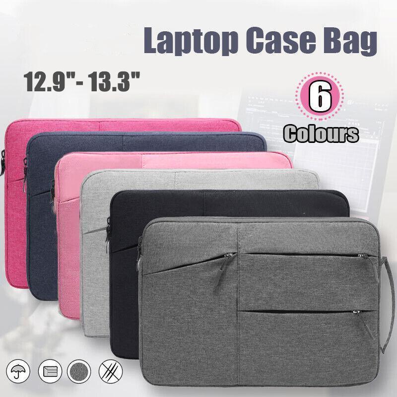 Laptop Sleeve Travel Bag Carry Case For MacBook Air Pro For 12.9”-13.3” - Pink