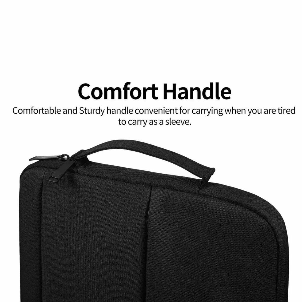 Laptop Sleeve Travel Bag Carry Case For MacBook Air Pro For 12.9”-13.3” - Dark Grey