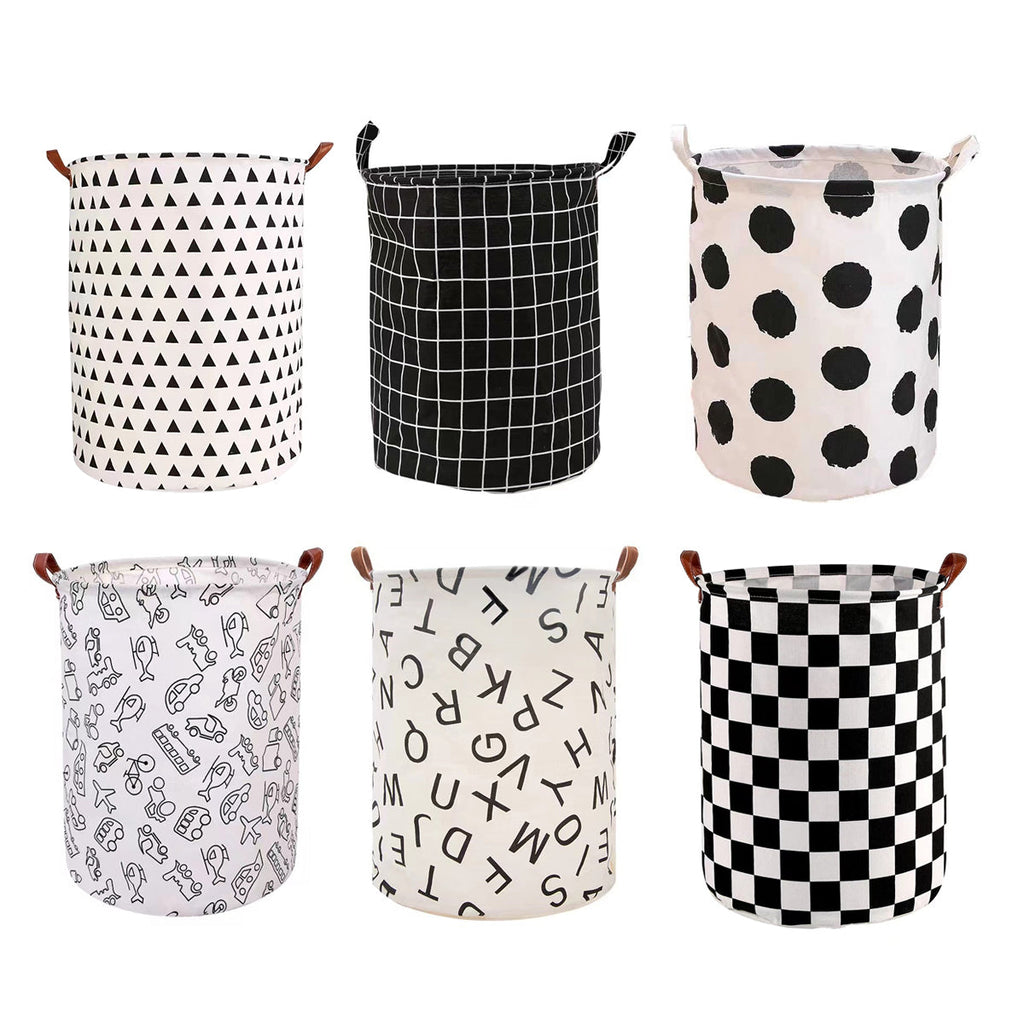 Foldable Laundry Basket Dirty Clothes Hamper Toy Storage Organizer Storage Bin - Cars