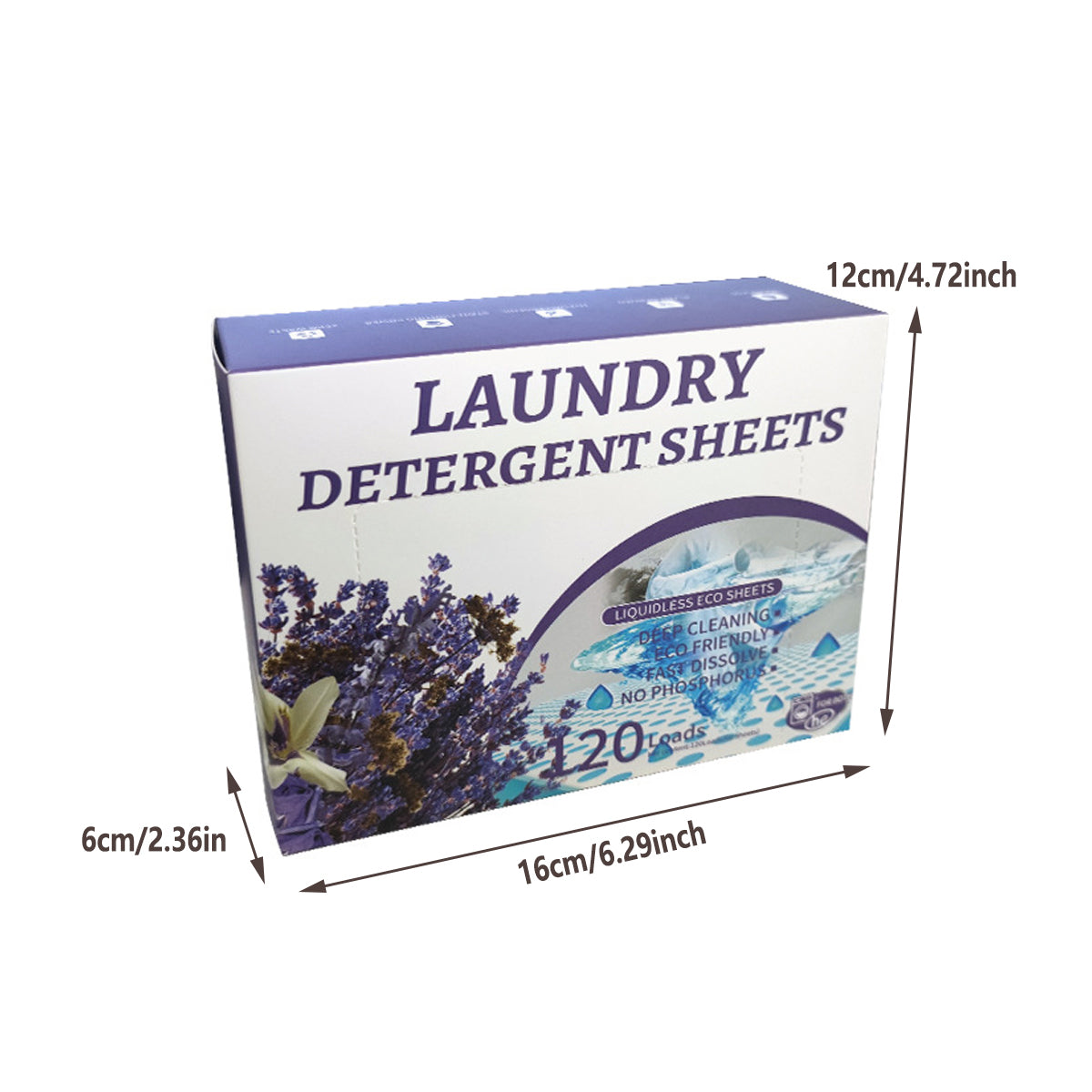 Laundry Tablets Set Portable Cleaning Pods Concentrated for Household Washing - Flax