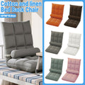 Artiss Floor Lounge Sofa Bed Chair with Lumbar Pillow Folding Adjustable Cushion - Cyan