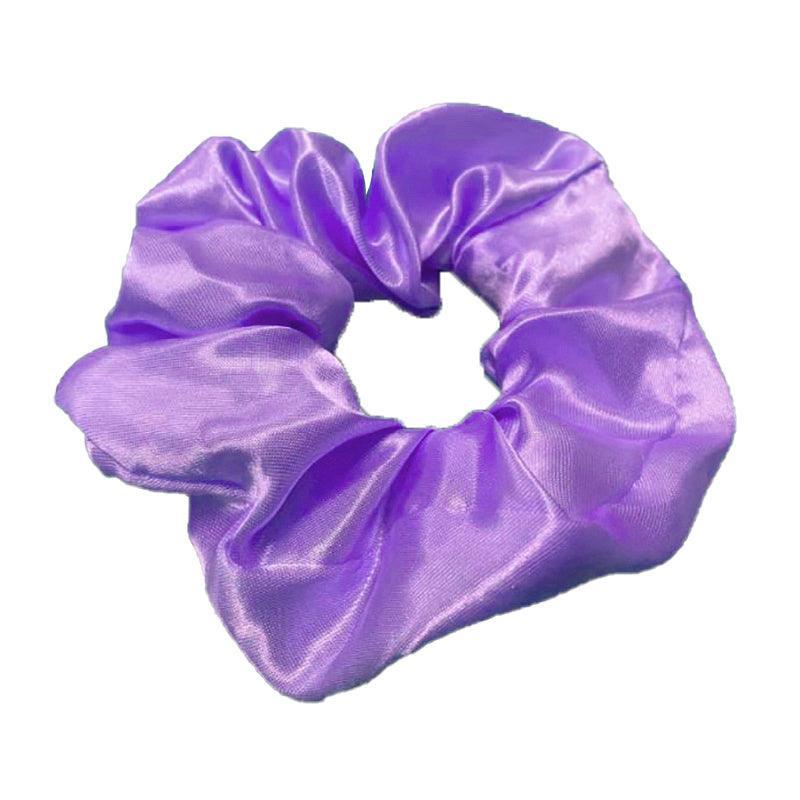 Led Shinny Hair Ties Elastic Scrunchies Women Teen Party Accessories - Green