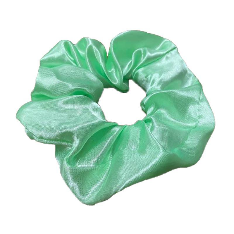 Led Shinny Hair Ties Elastic Scrunchies Women Teen Party Accessories - Orange