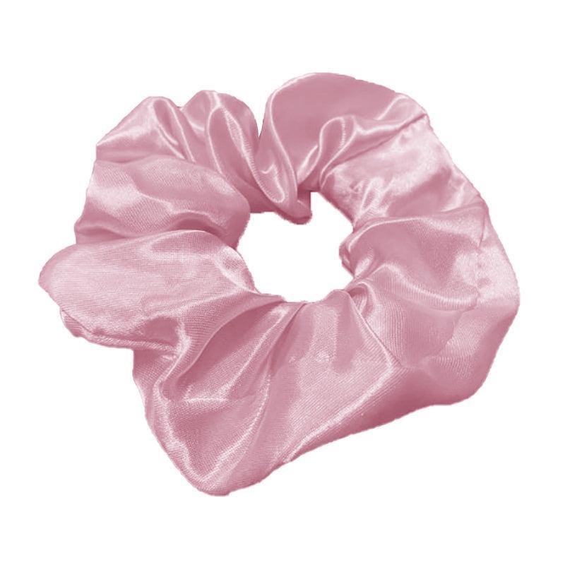 Led Shinny Hair Ties Elastic Scrunchies Women Teen Party Accessories - Pink