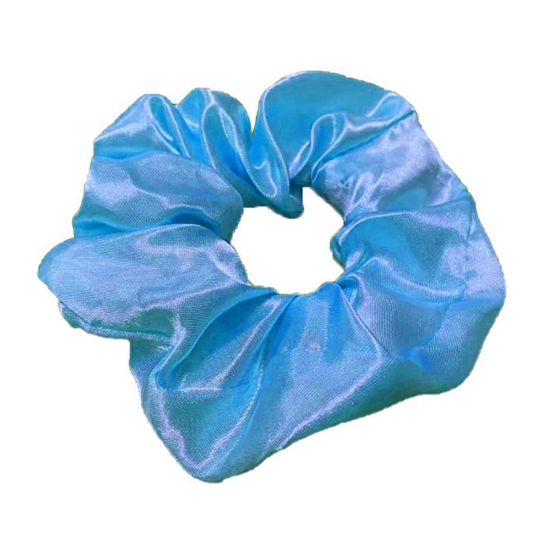Led Shinny Hair Ties Elastic Scrunchies Women Teen Party Accessories - Purple
