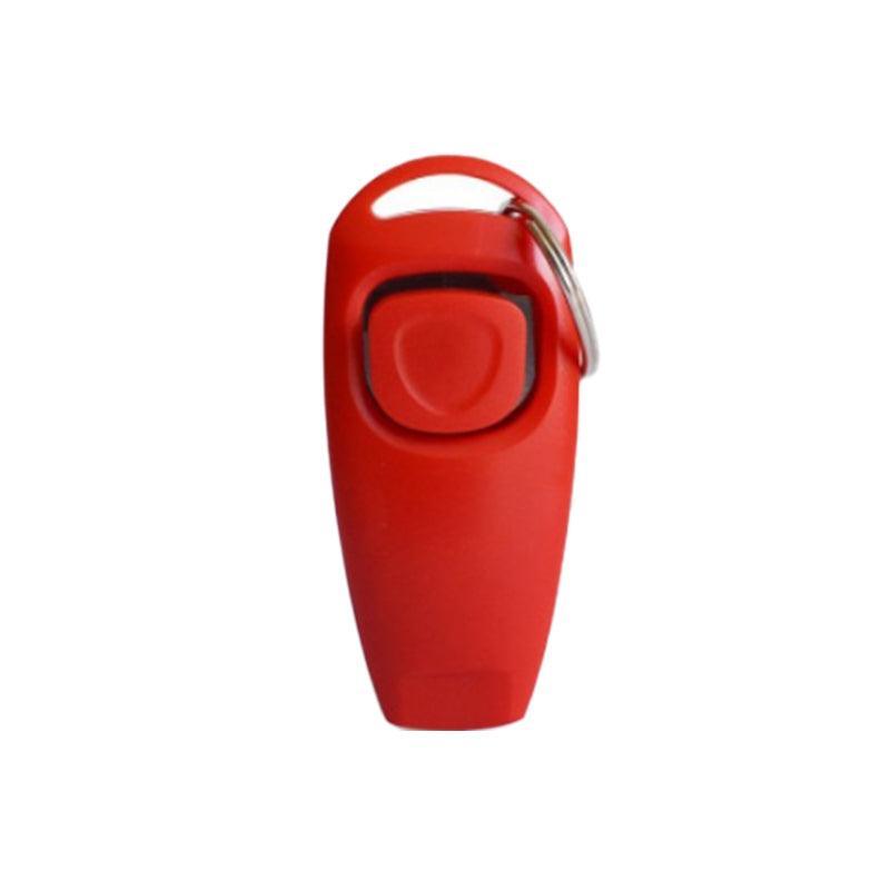 Dog Whistle and Clicker Set for Training Stop Barking Obedience Tool Combo - Light Blue