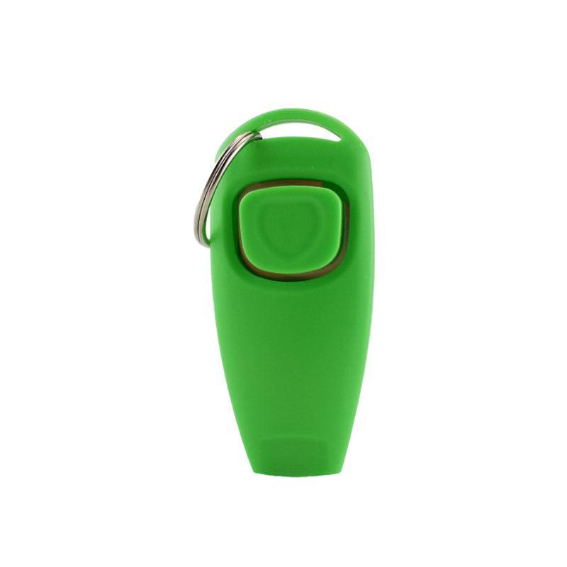 Dog Whistle and Clicker Set for Training Stop Barking Obedience Tool Combo - Light Blue