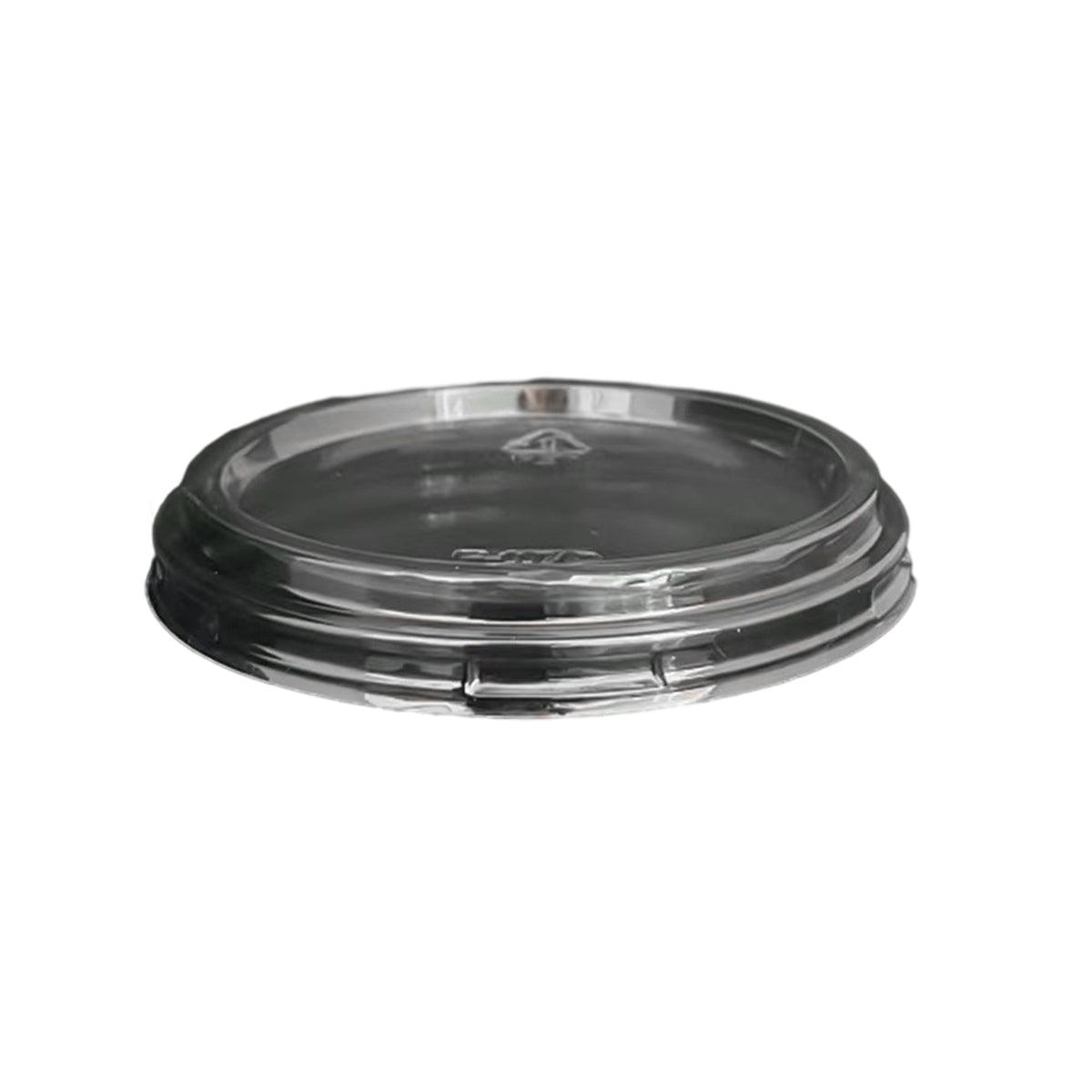 100PCS Transparent Packing Box Plastic Dessert Bowl Food Container - Lid