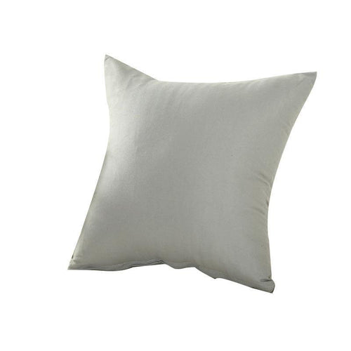 50cm*50cm Multicoloured Plain Solid Colour Cushion Cover Decorative Pillow Case - Light Purple