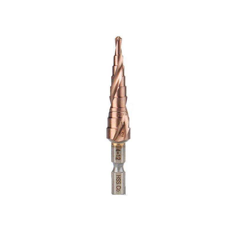 Hss M35 Cobalt Steel Step Cone Drill Bit Hole Saw Cutter 4-12/20/32Mm 5-21/27Mm - M35 Co 4-32mm