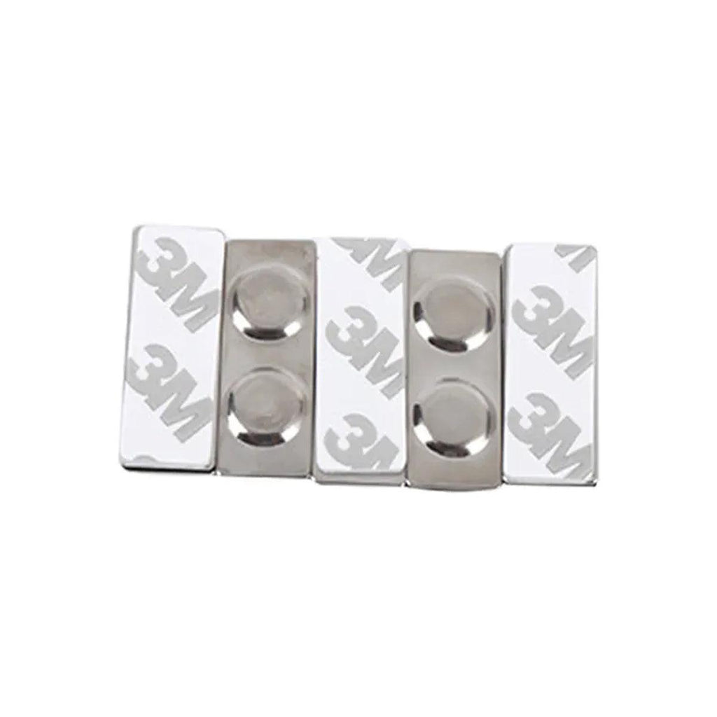 10x Magnetic Name Badge Tag Fastener Attachment Self Adhesive Strong Magnet NEW