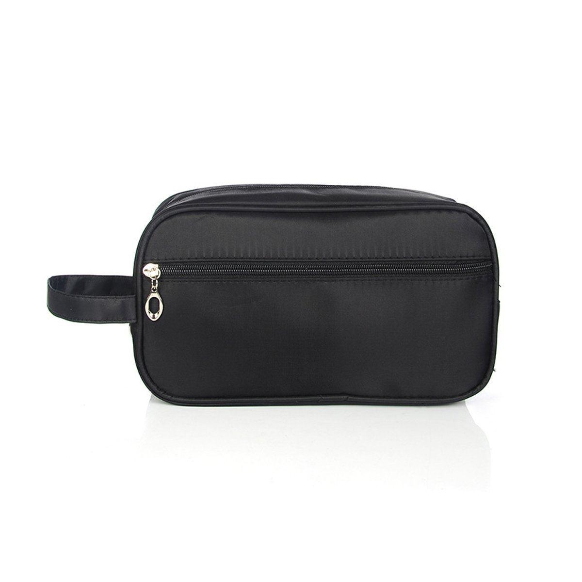 Large Capacity Portable Travel Cosmetic Bag for Men Outdoor Storage 3 Colours - Black