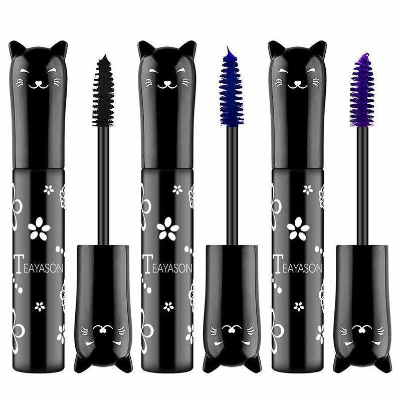 4D Silk Long Lasting Mascara Waterproofing Eye Catching Colours New Au Stock - Black