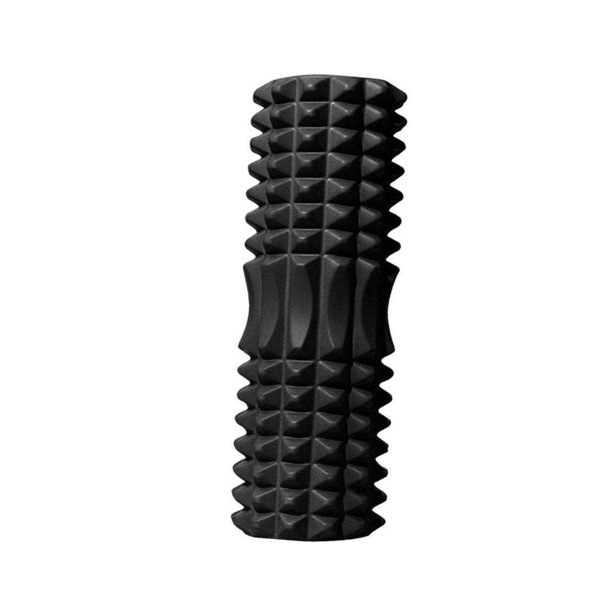 High Density EVA Foam Roller Yoga Massage Stick for Fitness - Crescent Style Blue-45cm