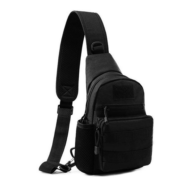 Man Shoulder Backpack Chest Bag Small Sling Cross Body Satchel Bag Outdoor - Camouflage