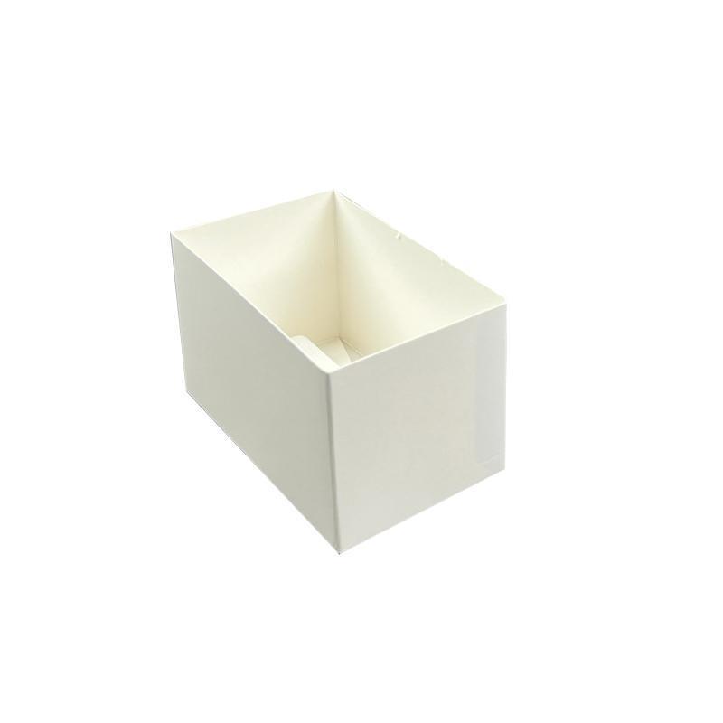 250PCS Sandwich Packaging Box Breakfast Hamburger Wrapping Box S Size - White