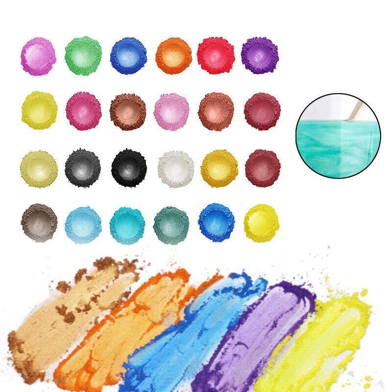 Mica Pigment Pearl Powder Resin Epoxy Premium Soaps Candle Bath Bomb Art Craft - Purplish Red