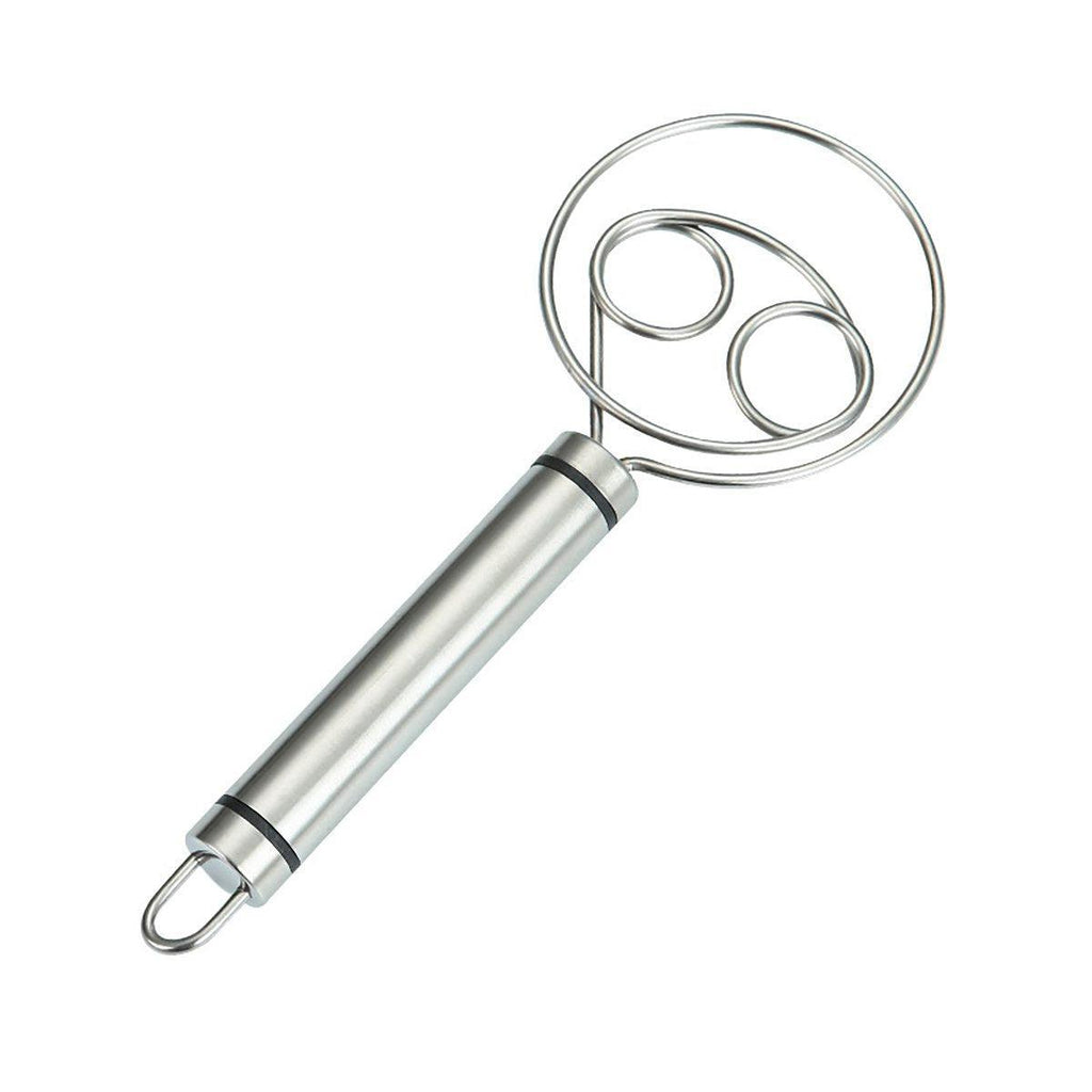 Stainless Steel Double Eye Coil Flour Mixer Household Baking Tool Egg Beate