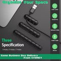 Value Pack Usb Charge Cable Holder Desk Cable Clips Organizer Cord Management - 7 Clips