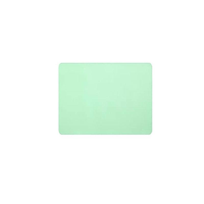 Leather Mouse Pad 30x25.5cm Waterproof Gaming Desk Mat Anti Slip Rubber Mousepad - Dark Blue