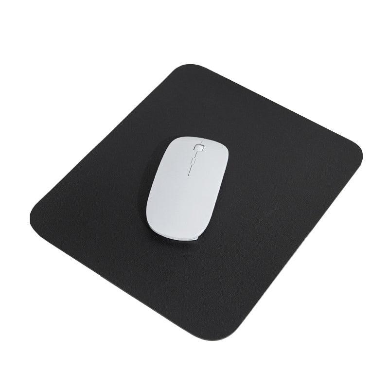 Pu Leather Gaming Mouse Pad Desk Mat Anti-Slip Speed Mousepad 22X22Cm Waterproof - Blue