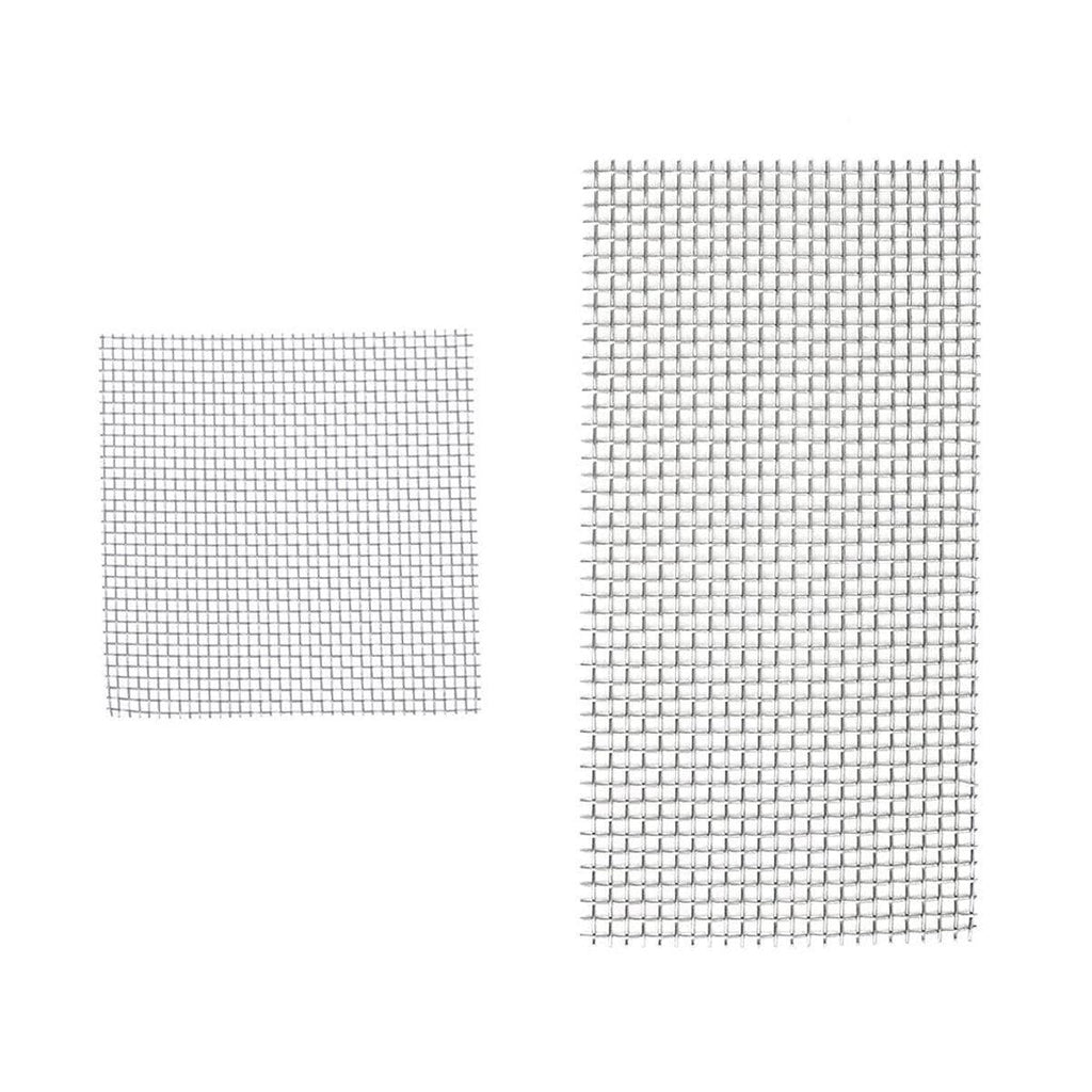 10pcs Stainless Steel Wire Mesh for Water Plants Fish Tank Aquarium Decoration - 8x8cm