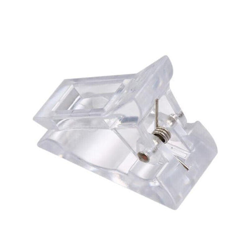 5-50Pcs Nail Tips Clip Clamps For Poly Gel Quick Building Extension Builder Tool - 5PCS