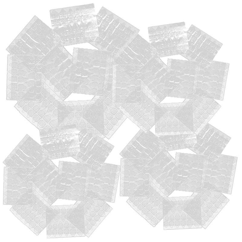 24-2400PCS Double Sided Adhesive Press On Nail Stickers Clear Tape Glue Tabs - 1PC (24xNail Stickers)