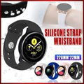 Large Size For Fitbit Versa / Versa Lite Versa2 Replacement Band Silicone Strap Wristband - Black
