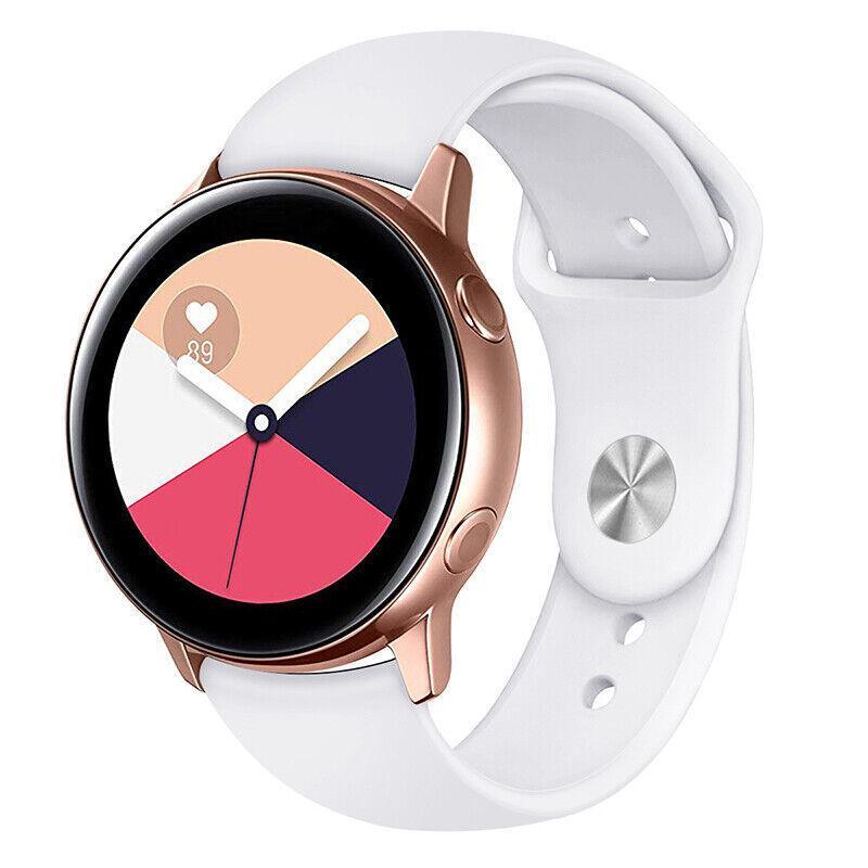 Large Size For Fitbit Versa / Versa Lite Versa2 Replacement Band Silicone Strap Wristband - White