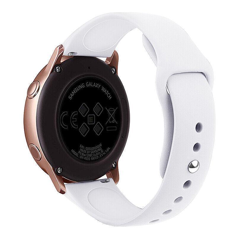 Small Size For Fitbit Versa / Versa Lite Versa2 Replacement Band Silicone Strap Wristband - White