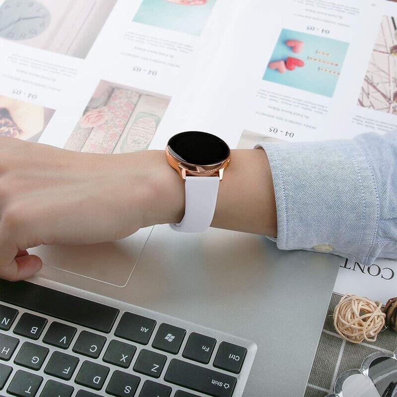 Small Size For Fitbit Versa / Versa Lite Versa2 Replacement Band Silicone Strap Wristband - White