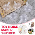 Toy Squeaker Replacements for Dog Cat Plush Toys Sound Inserts Repair Parts - 10pcs