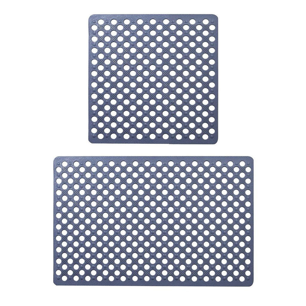 Extra Large Non-Slip Bathroom Mat Anti-Drop Shower Floor Mat Bath Rug Soft Touch - 50-50cm