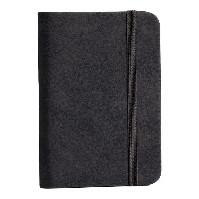 10pcs Mini Pocket Notebook A7 Small Portable Notepad for Office School Use - Grey