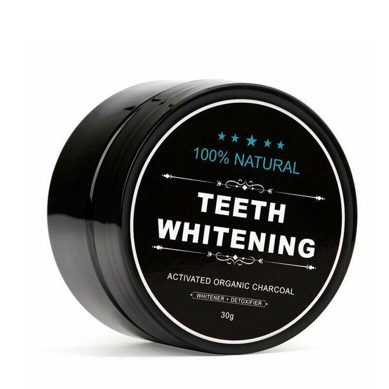 Carbon Coco Organic Teeth Whitening Powder Coconut Charcoal Tooth Polish White