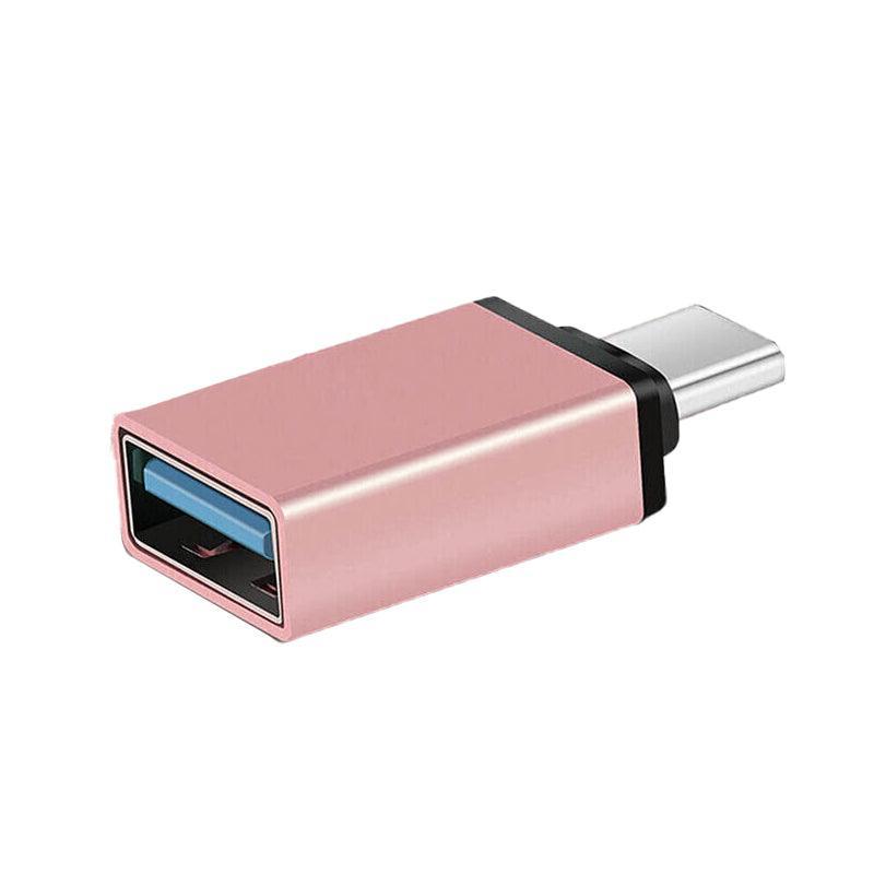 USB Type-C to USB 3.0 Adapter OTG Converter for Phone Tablet Laptop - Blue