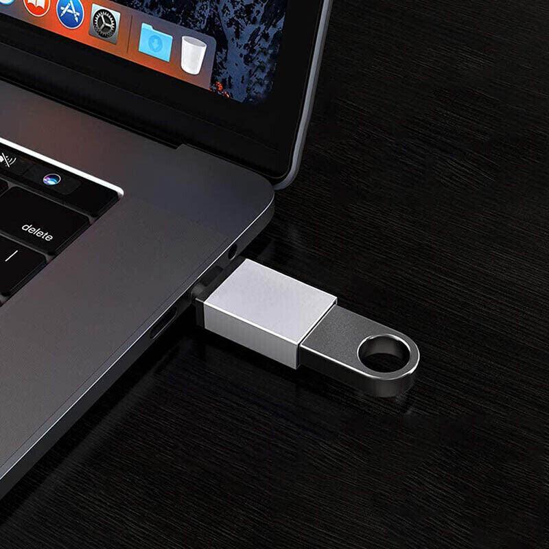 USB Type-C to USB 3.0 Adapter OTG Converter for Phone Tablet Laptop - Gold