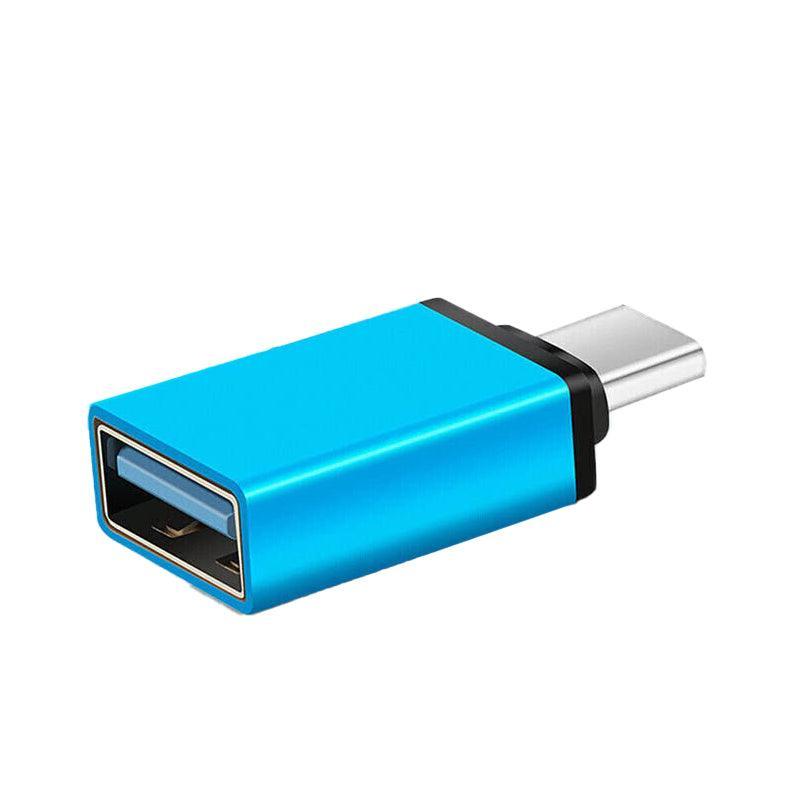 USB Type-C to USB 3.0 Adapter OTG Converter for Phone Tablet Laptop - Rose Gold