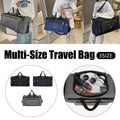 Large Capacity Waterproof Travel Luggage Bag Lightweight Foldable Handbag - Small-Grey