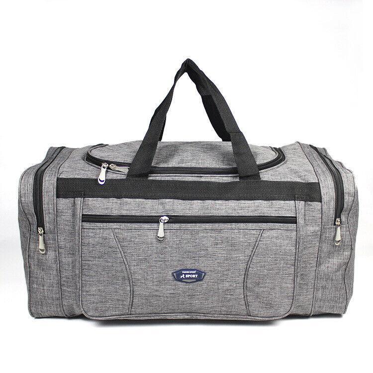 Large Capacity Waterproof Travel Luggage Bag Lightweight Foldable Handbag - Mini-Grey