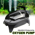 Quiet Fish Tank Oxygen Pump Aquarium Air Stone Aerator Oxygenator Water Filter - 5W