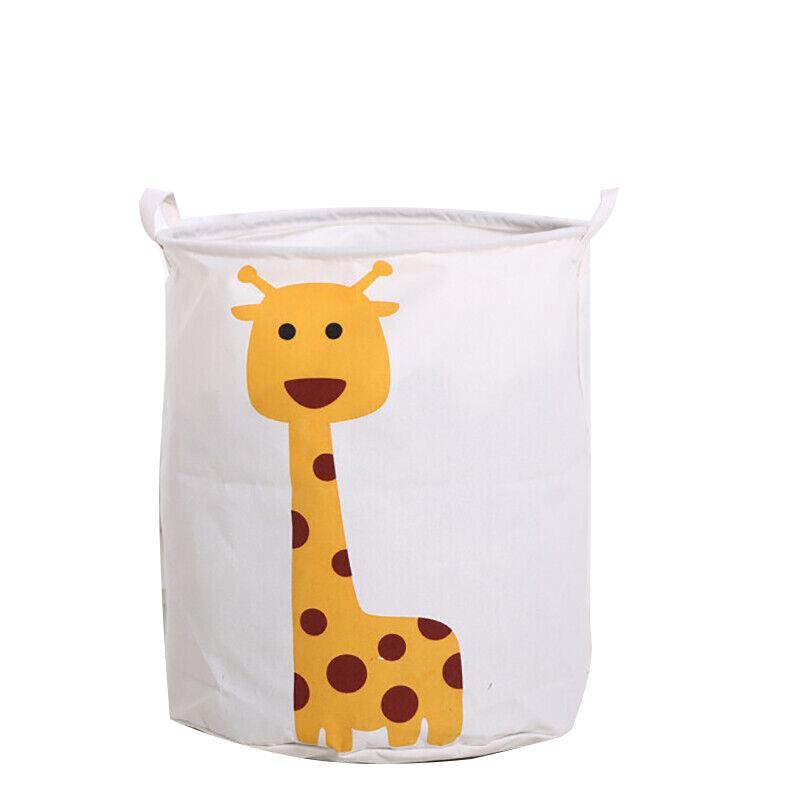 Collapsible Laundry Hamper Basket Storage Clothes Bag Washing Bin Toy Organiser - 06