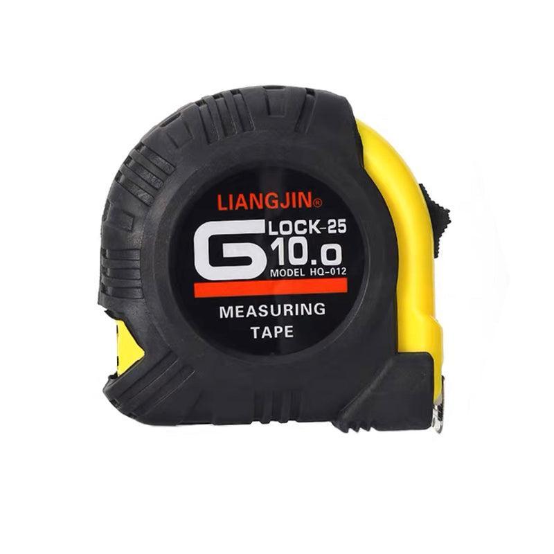 Steel Measuring Tape with Lock Rubber Grip Metric and Inch Ruler 3M 5M 10M - 3M