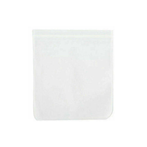 10-40PCS PEVA Food Storage Bags Reusable Zip Lock Pouch Fresh Sealer - 6PCS Large+4 PCS Small