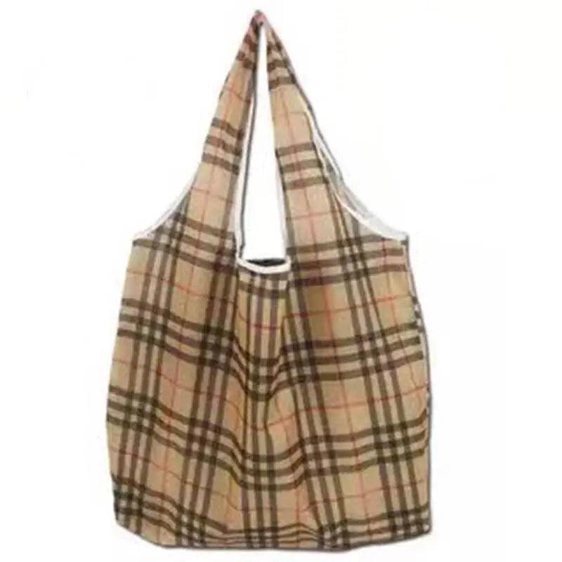 Reusable Foldable Light Waterproof Shopping Bags Carry bag Grocery Big - B-21